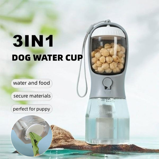 3 in 1 Bottle for Traveling Dogs