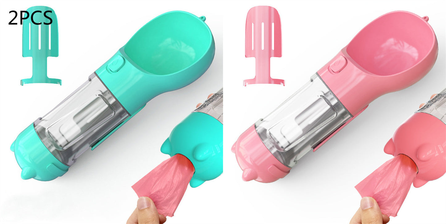 Portable 3-in-1 Pet Bottle