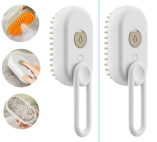 3 in 1 Steam Brush for Pets