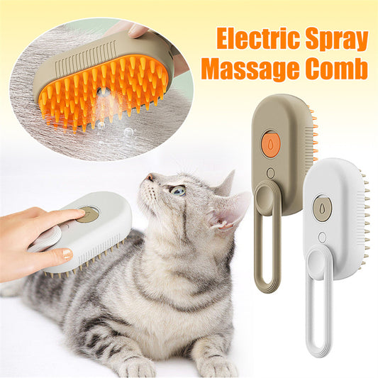 3 in 1 Steam Brush for Pets