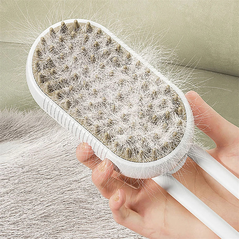 3 in 1 Steam Brush for Pets